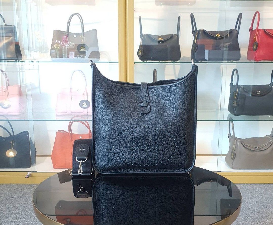 Hermes evelyne new arrivals pm black