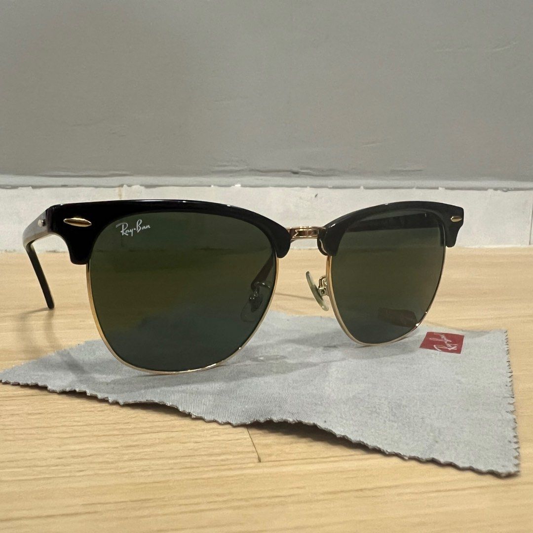 Authentic Rayban Clubmaster Classic [Nego], Men's Fashion, Watches u0026  Accessories, Sunglasses u0026 Eyewear on Carousell