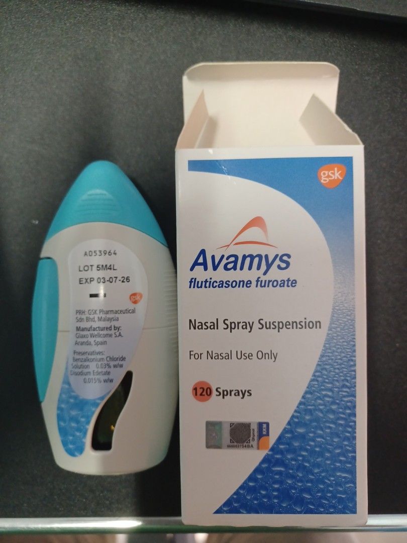 Avamys Nasal Spray, Health & Nutrition, Medical Supplies & Tools on