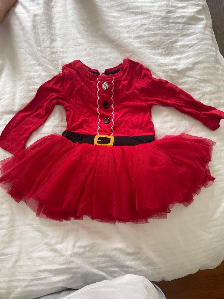 Girls christmas new arrivals santa dress
