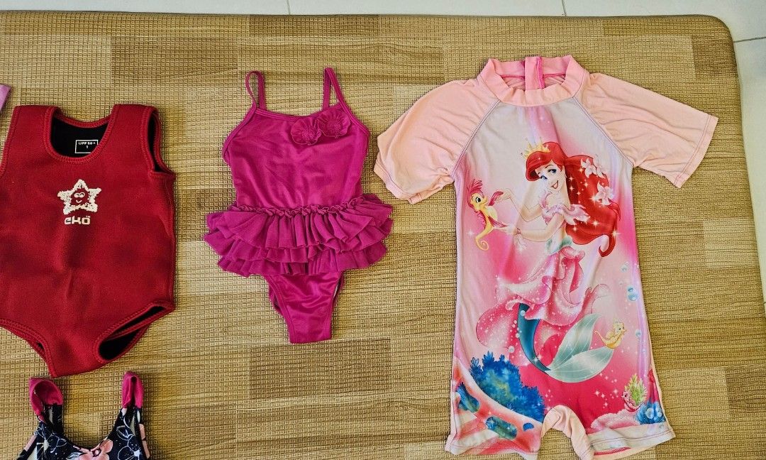 Cute baby girl bathing suits on sale