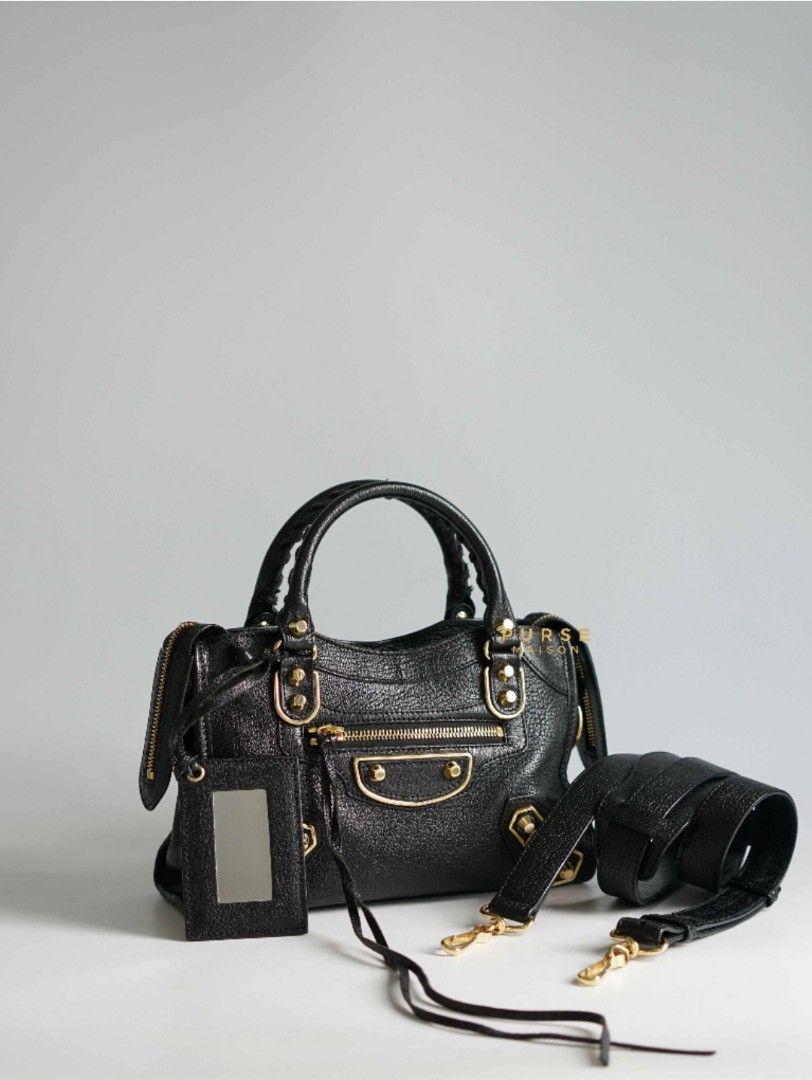 Balenciaga city deals mini black
