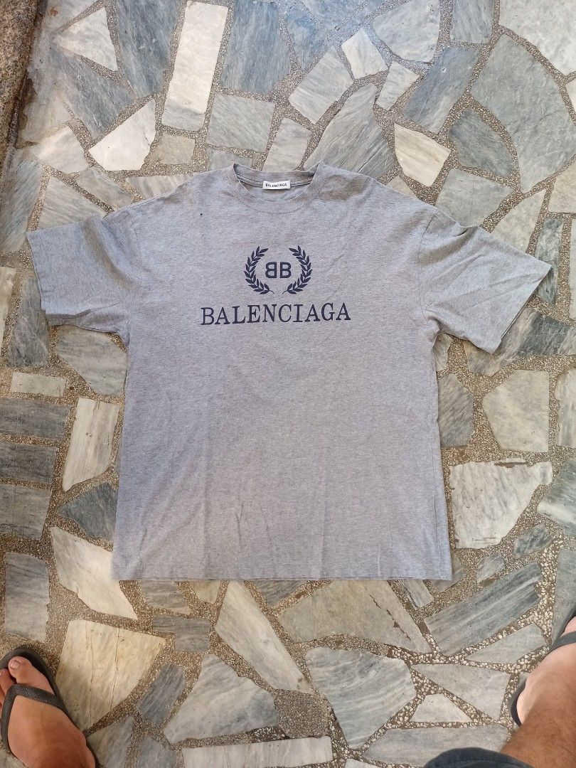 balenciaga crown tee