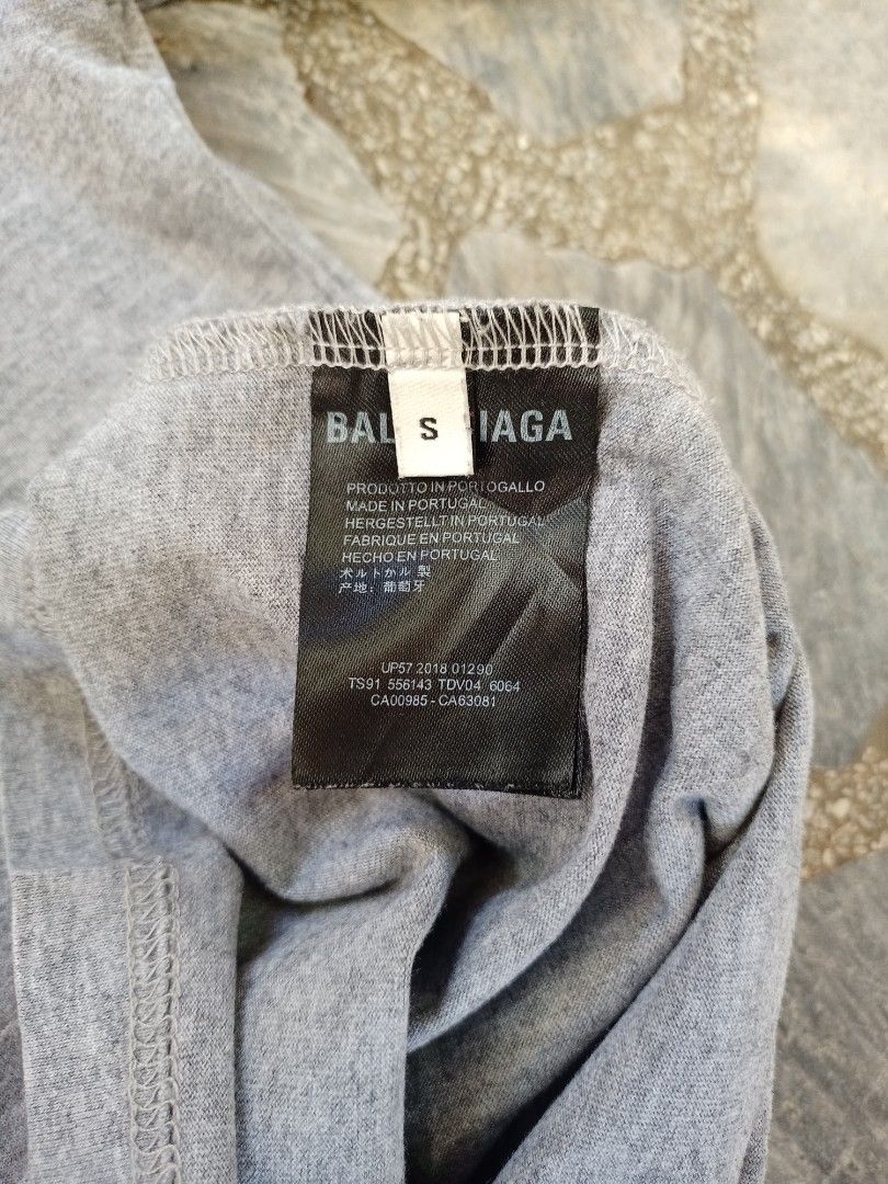 balenciaga crown tee