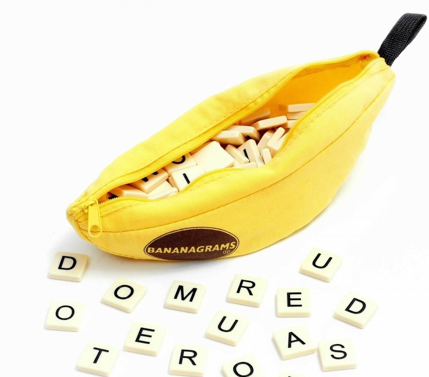 Bananagrams Crossword Game Crossword Spelling Tile Family Game NEW