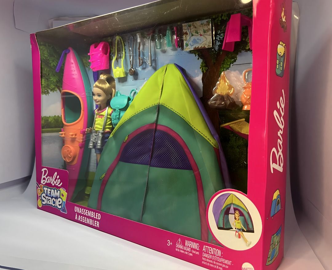 Barbie Team Stacie Summer Camp Playset