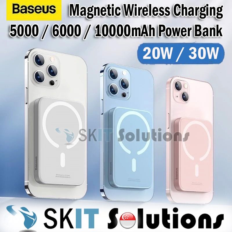 Mini batterie externe magnétique Baseus avec MagSafe 15W