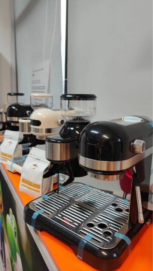 SALES!! Beannieking Espresso Machine Semi Auto Grinder Coffee Machine ...