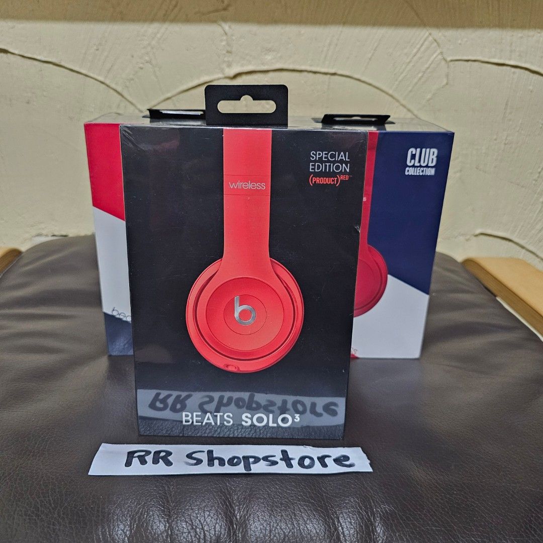 Beats solo 3 Red and Navy (Category: Headphones & Headsets) located in San Miguel. Submitted by rrshopstore (Listing ID 1270445896, Image 1). Description: For Sale Beats Solo 3 Color: Red, Navy Brand new and Sealed *Battery: Up to 40 hours *Fast Fuel: 5 Minute Charge: 3 hours play *Battery Fuel Gauge *On ear Controls for Music and Call *Built In Microphone for Voice Loc San Miguel.Bulacan Delivery via Lbc Cod or Cop.