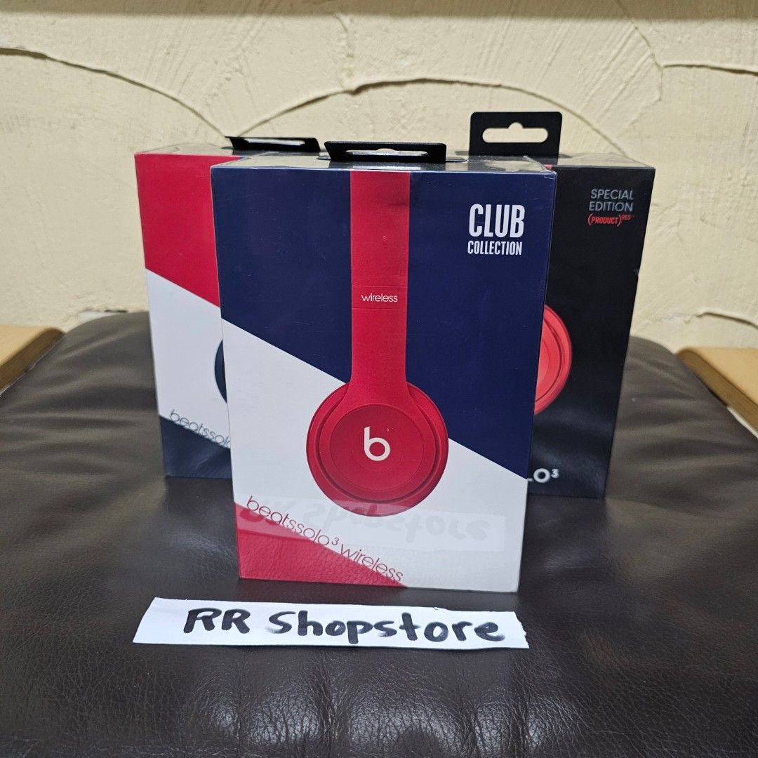 Beats solo 3 Red and Navy (Category: Headphones & Headsets) located in San Miguel. Submitted by rrshopstore (Listing ID 1270445896, Image 2). Description: For Sale Beats Solo 3 Color: Red, Navy Brand new and Sealed *Battery: Up to 40 hours *Fast Fuel: 5 Minute Charge: 3 hours play *Battery Fuel Gauge *On ear Controls for Music and Call *Built In Microphone for Voice Loc San Miguel.Bulacan Delivery via Lbc Cod or Cop.