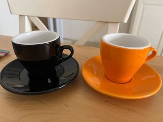 Gift idea 🎄 Beautiful tea/ coffee cups with saucer set