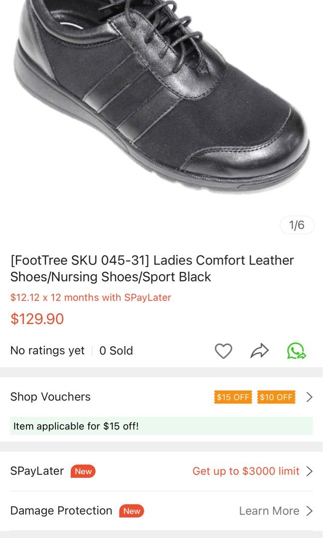 Black cover shoes 37 Women s Fashion Footwear Sneakers on Carousell