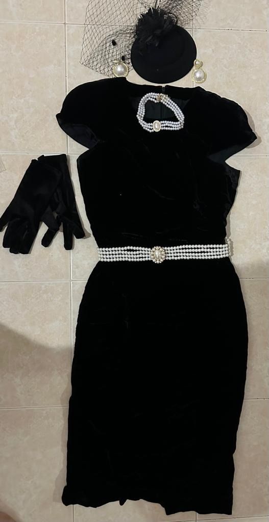 Vintage discount funeral dress