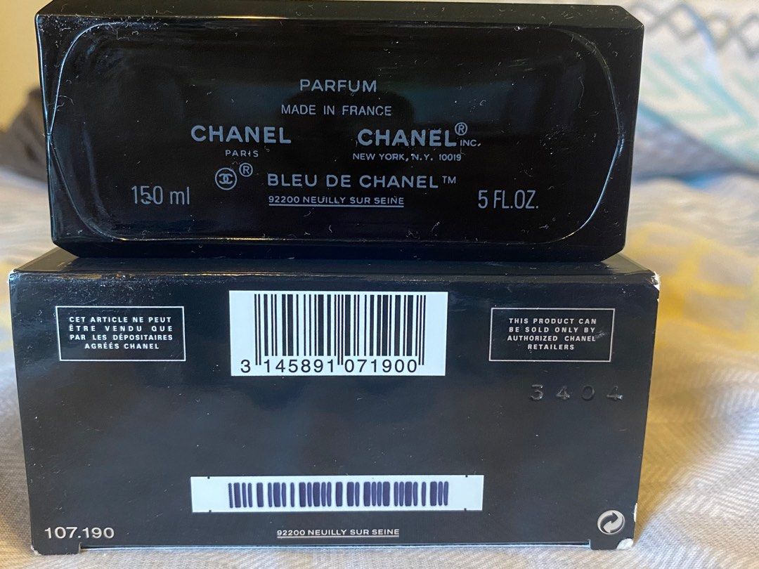 Bleu de chanel 5 fl 2025 oz