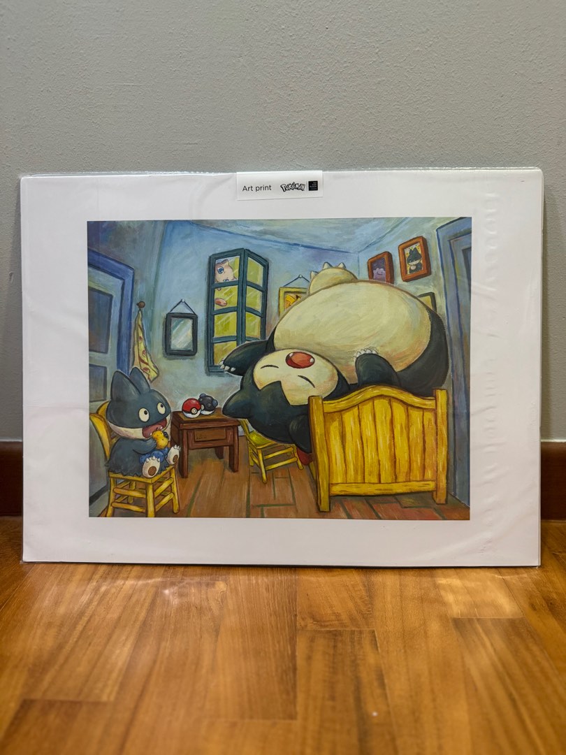 Carta Promo Snorlax Con Munchlax & Mew Pokemon X Van Gogh ACG Art - Foto 4