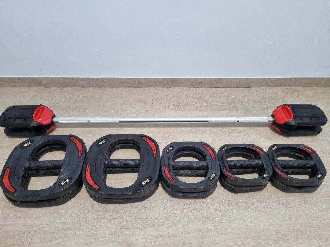 Bodypump smartbar and plates Sports Equipment Exercise Fitness