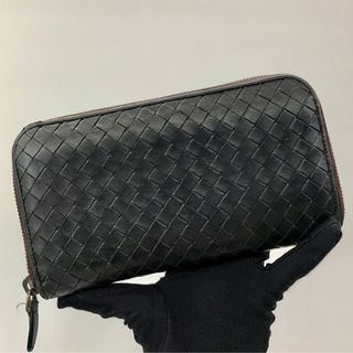 BOTTEGA VENETA SLG LONG ZIP WALLET 237043481 )