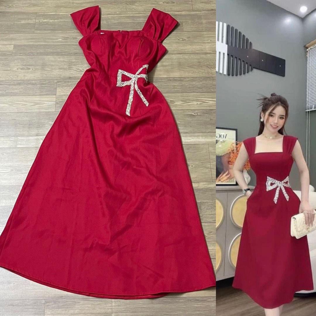 Maxi best sale christmas dresses