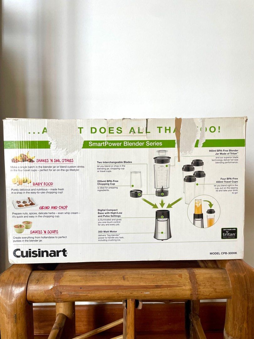 [BRAND NEW] Cuisinart 15Pc. Compact Portable Blending/Chopping System