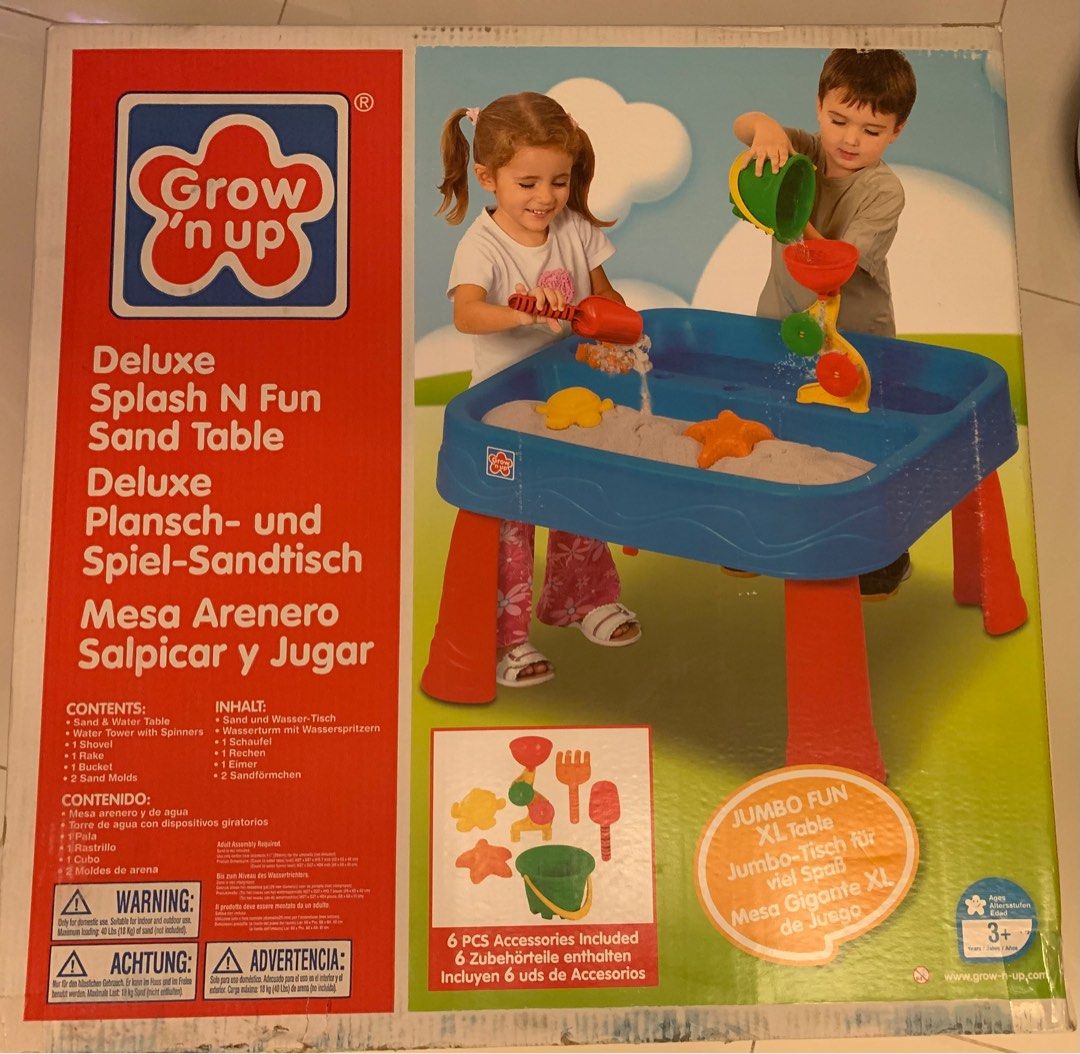 Brand New Grow n up Splash N Fun Sand Table