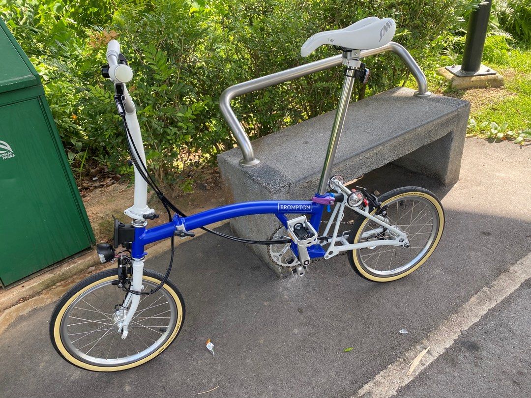 Brompton M3L Piccadilly Blue Dynamo C- Line 2022, Sports Equipment ...