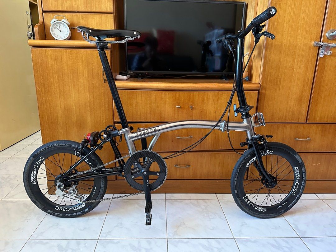 Brompton nickel hot sale edition