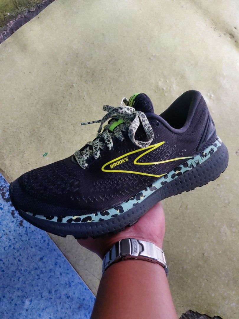 Brooks Glyecrin 19 Electric Cheetah Run Wild Running Shoes(26 cm