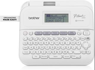 Brother P-Touch PT-D410 Home Office Advanced Label Maker Connect via USB to Create and Print on TZ