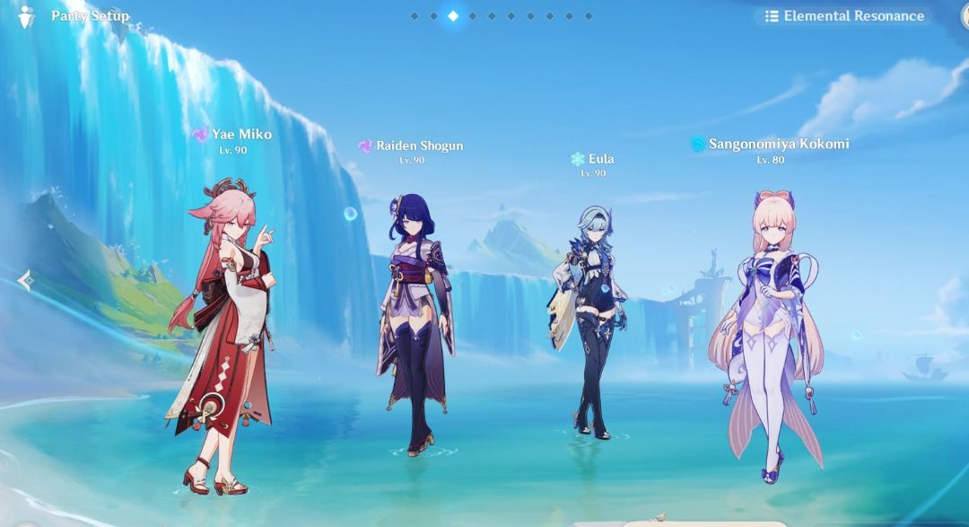 C2 R1 Yae Miko C1 Xiao Calamity Genshin Impact Endgame account Dolphin