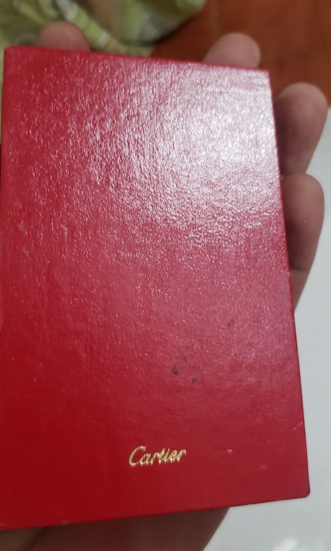 Cartier (Category: Luxury Accessories) located in Manila. Submitted by mistej (Listing ID 1270558257, Image 3). Description: cartier lighter box authentic.