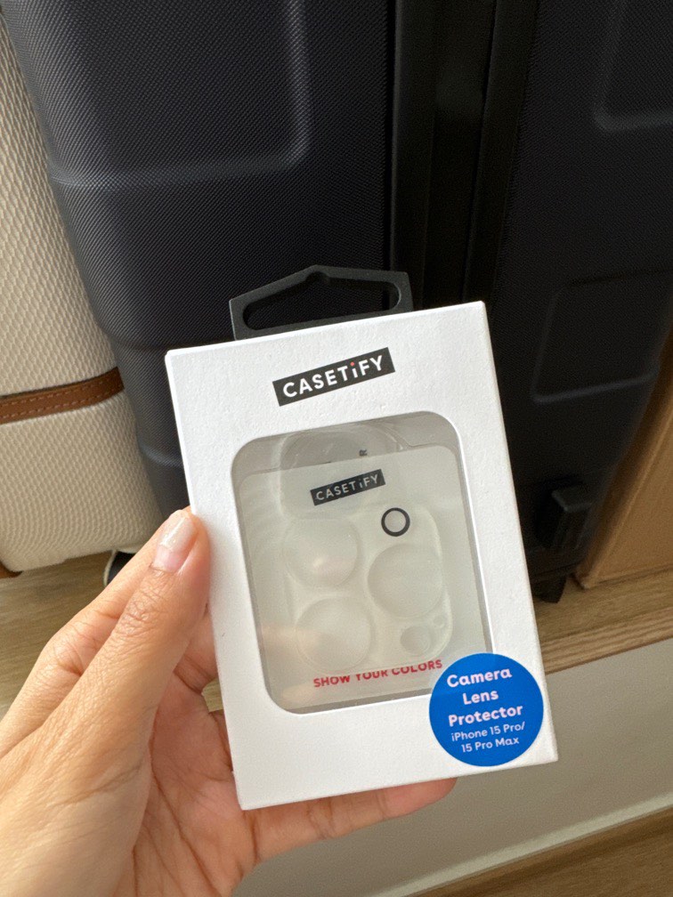 Casetify camera lens protector iPhone 15 pro max, Mobile Phones