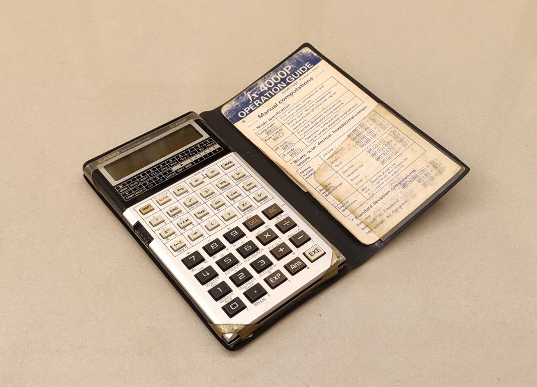 CASIO FX 4000P CALCULATOR. VINTAGE 1985