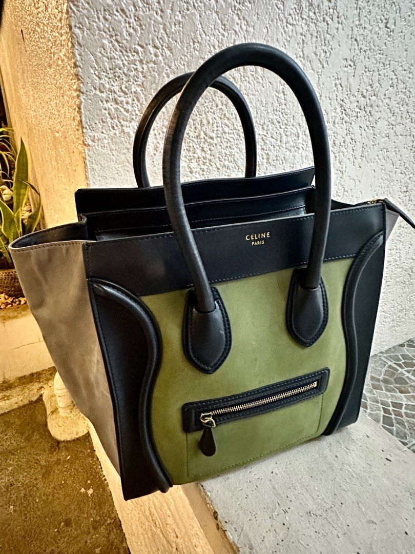 Authentic Celine Luggage Bag (Category: Luxury Bags & Wallets) located in Muntinlupa City. Submitted by aryansharmilla (Listing ID 1268751409, Image 3). Description: Guaranteed authentic with Celine Dust bag Price is Negotiable (pass for low ballers) Pls PM me for detailed photos and video There’s some flaws at the front some stains on the handle. please check last photo. 📍 was just stored for a long time, rarely used. Location: Alabang, Muntinl