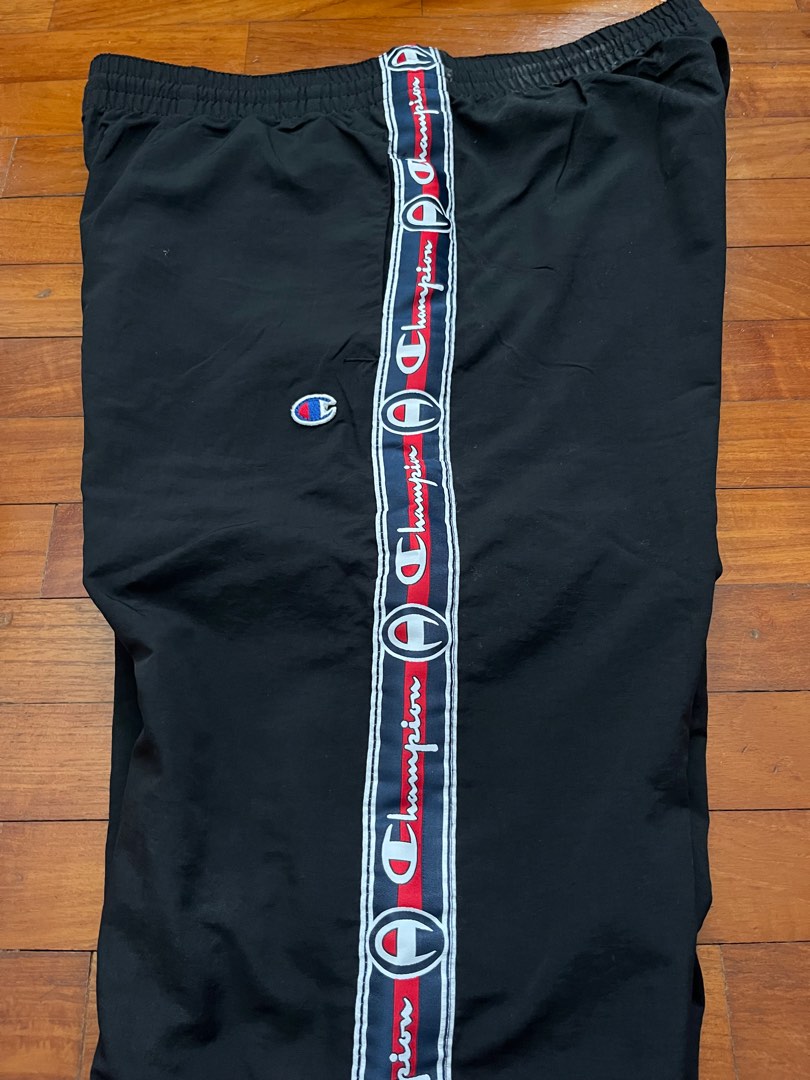Champion black track pants cheap