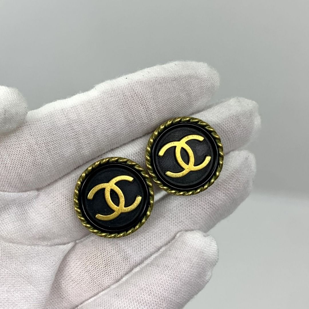 Cc on sale gold earrings