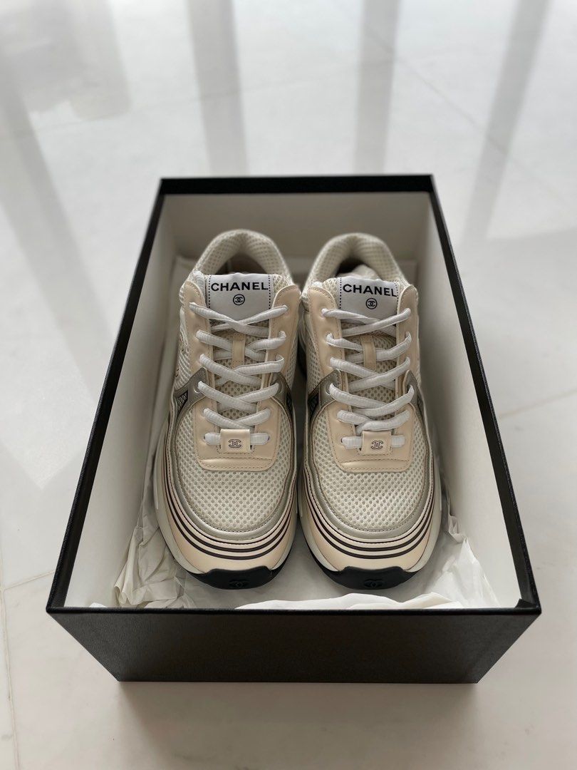 Ladies chanel sneakers 2025
