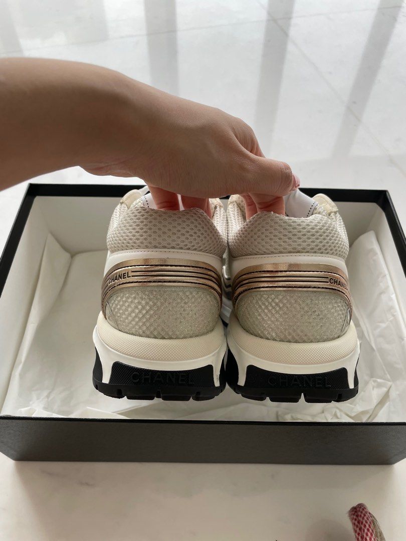 Chanel Trainers Ladies 23A Size 37 Luxury Sneakers Footwear on Carousell