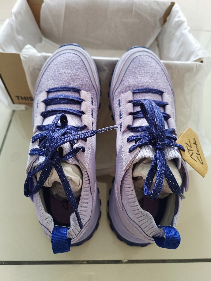 Clarks shoes womens purple hotsell