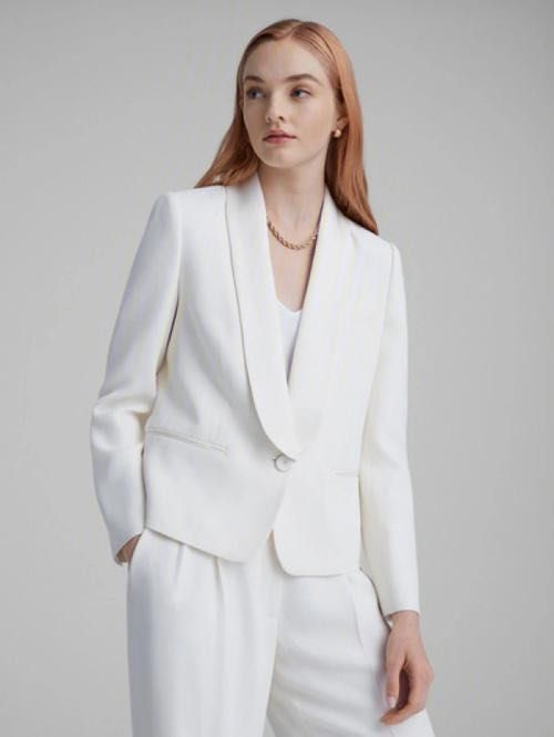 Club monaco white blazer clearance