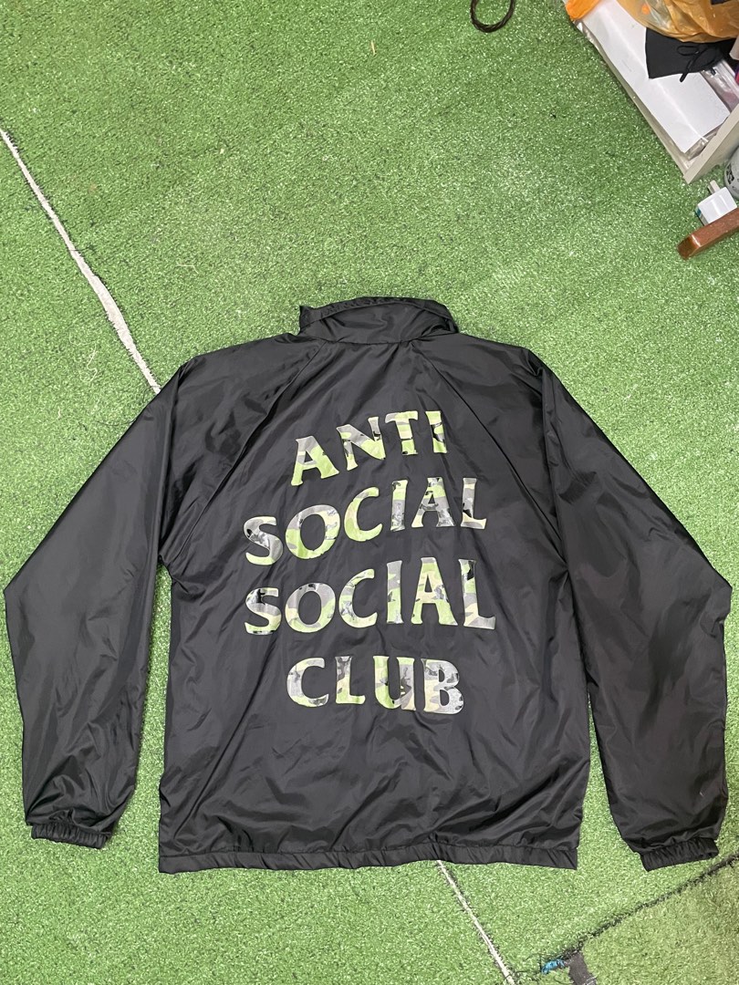 coach jacket Anti Social Social Club Men s Fashion Coats