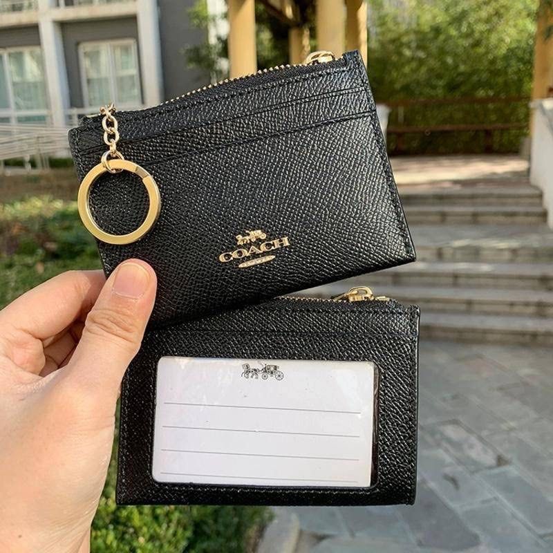Coach Mini Zip Card Holder