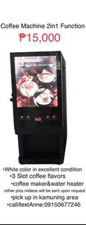 Coffee Vendo Machine (2in1 function)