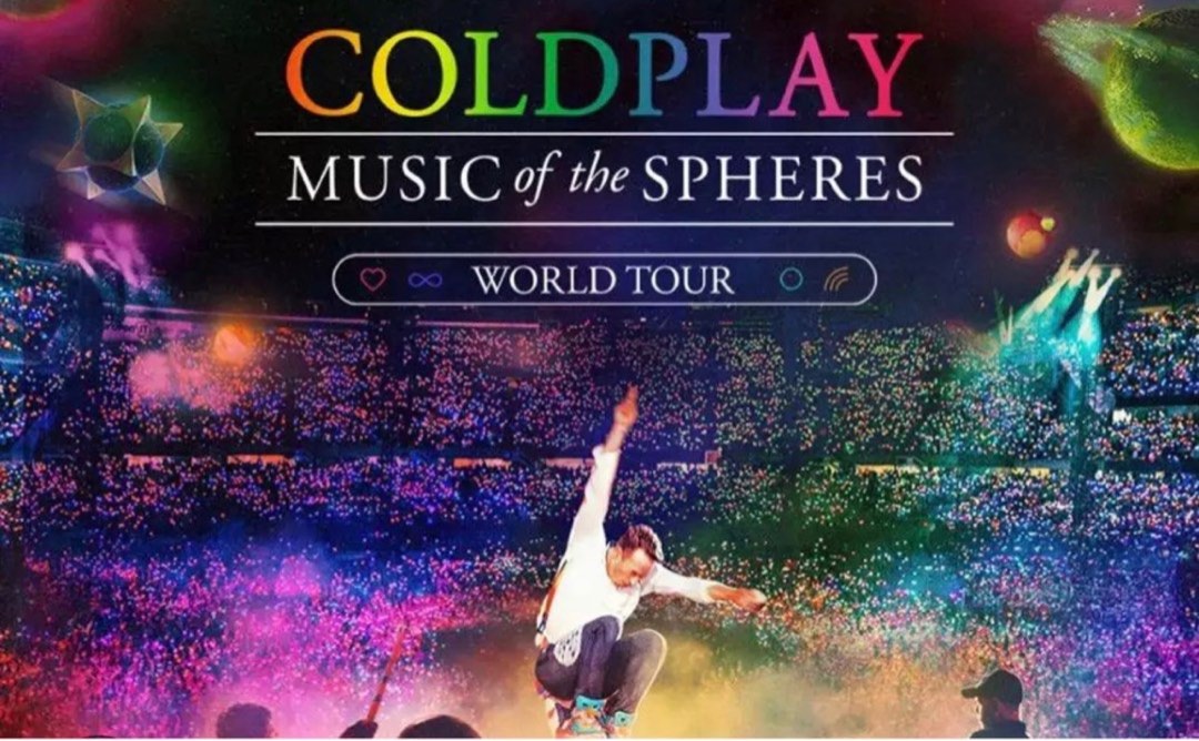 Coldplay tickets Cat 1, 30 Jan 2024, Tickets & Vouchers, Event Tickets