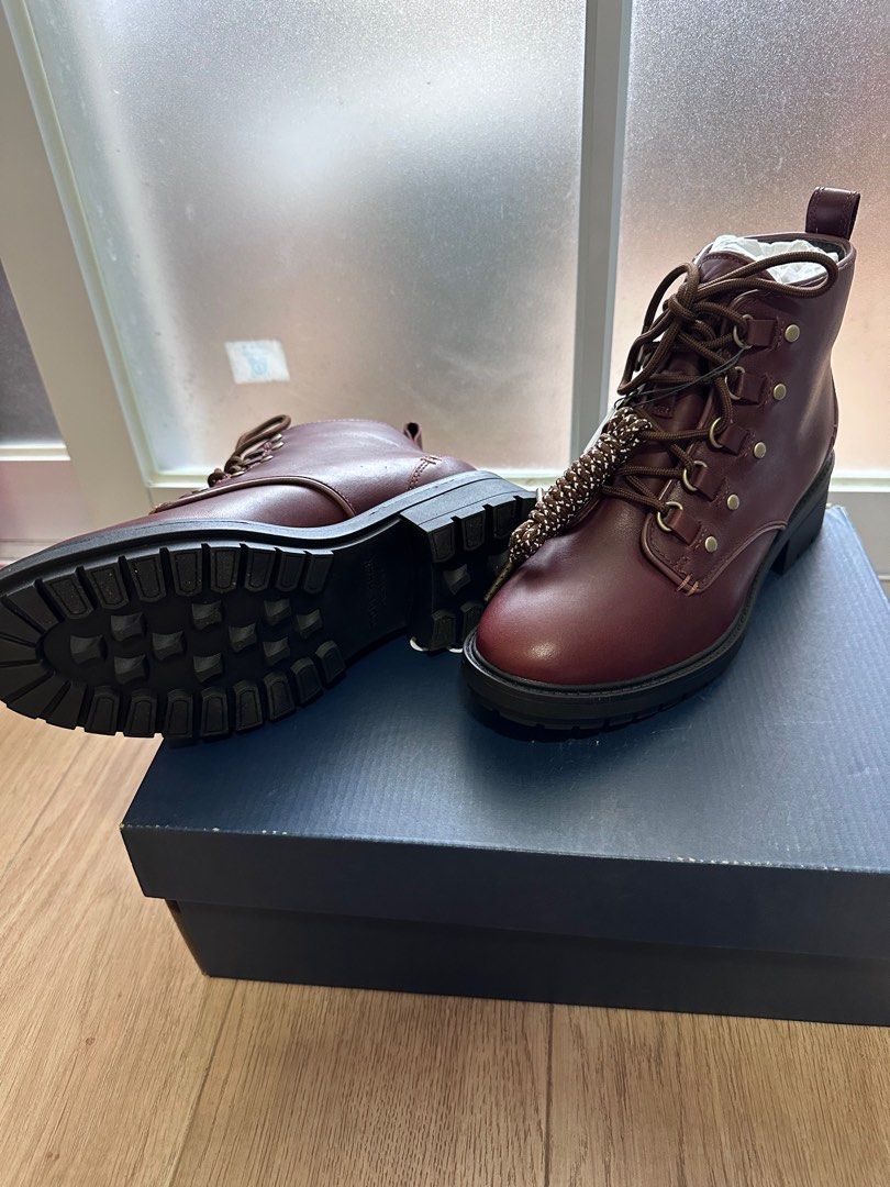 Cole Haan boots waterproof leather Carousell