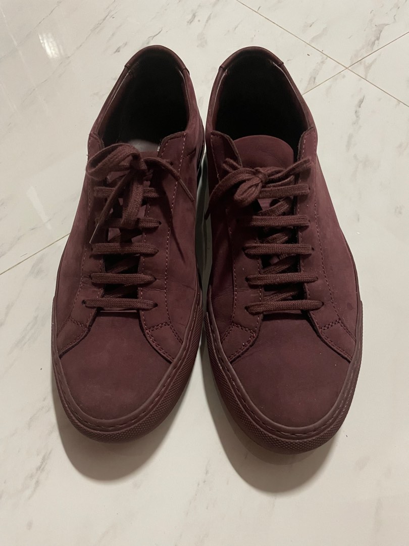Common projects burgundy shop