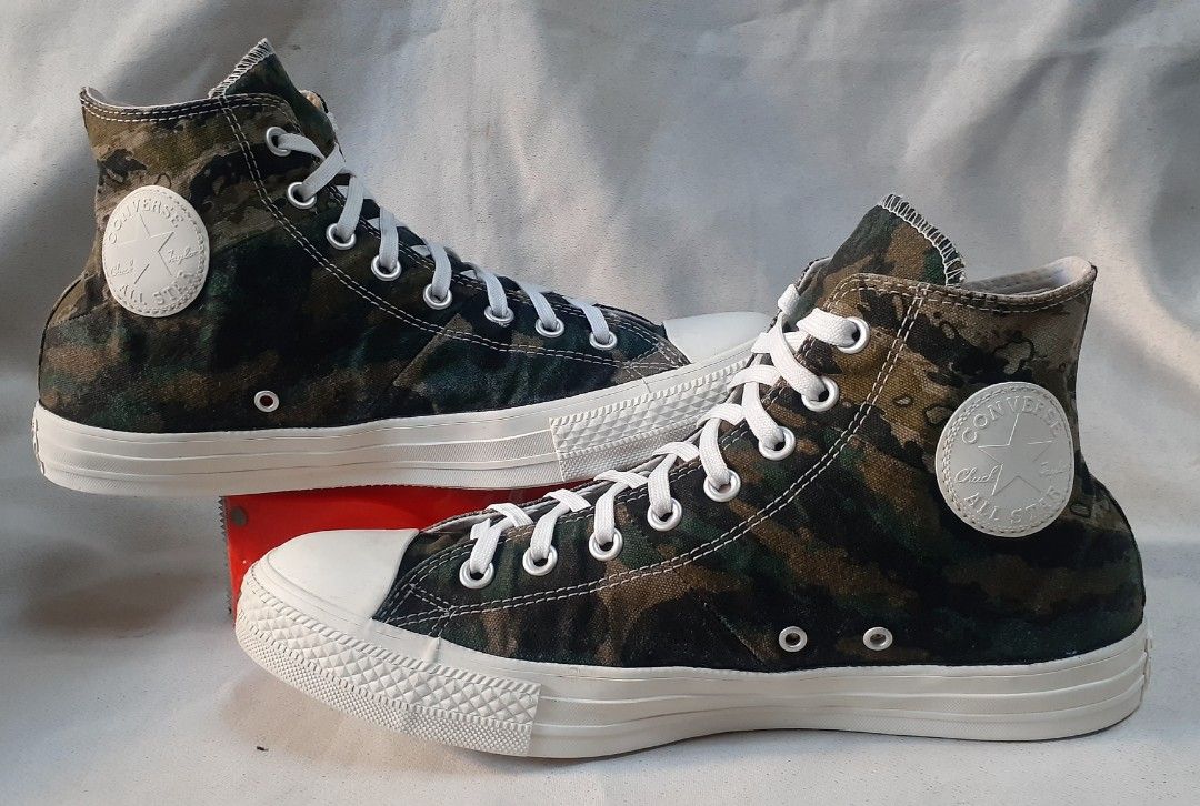Converse Chuck Taylor Tri Panel Khaki Camo men s sneakers size US