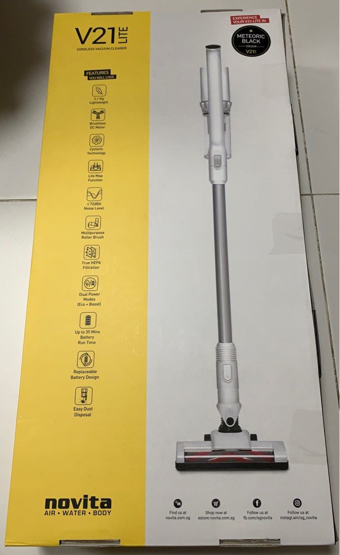 Cordless Vacuum Cleaner V21 Lite, TV & Home Appliances, Vacuum Cleaner