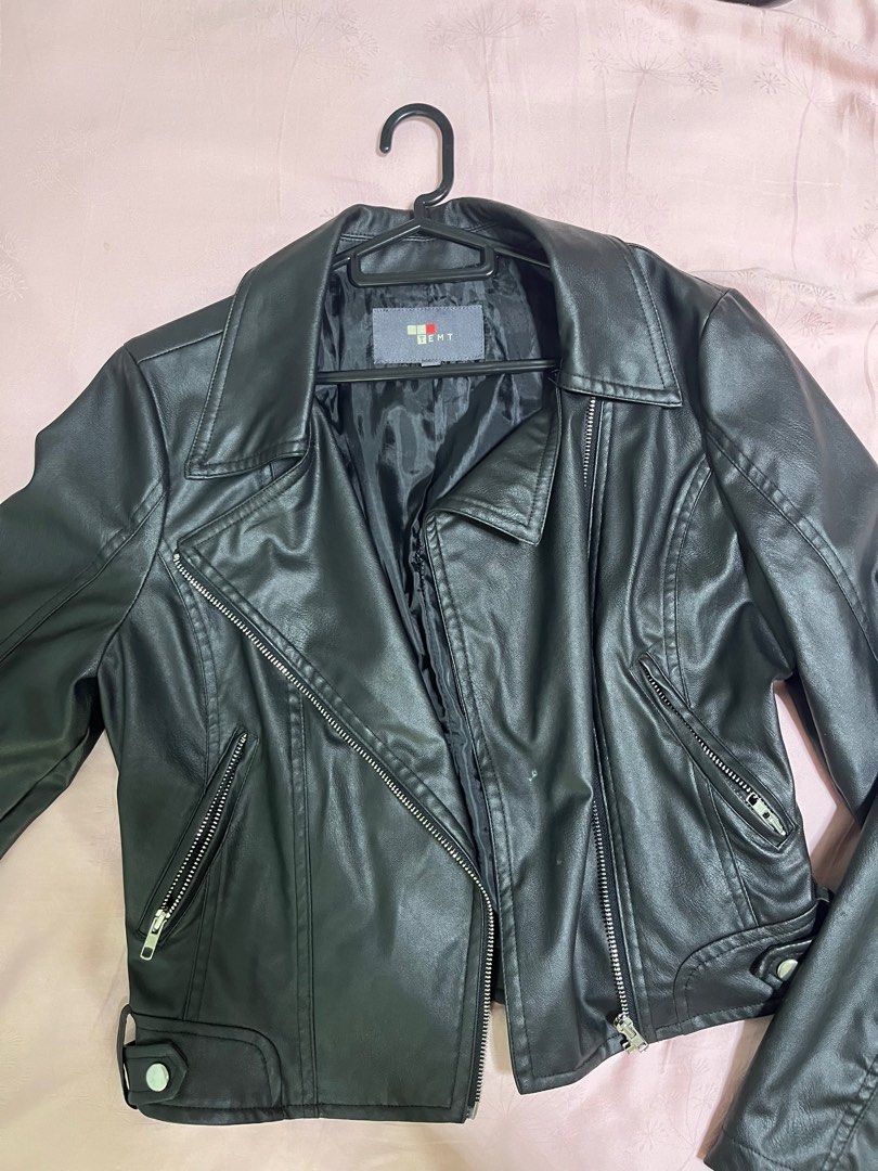 Temt sales leather jacket