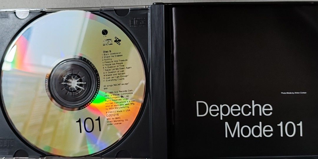 Depeche Mode 101 2 CD 1989 Made in USA, Hobbies & Toys, Music & Media ...