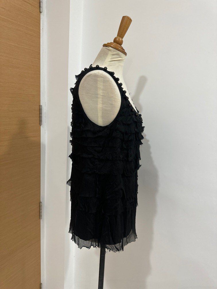 Dkny silk blouse sales